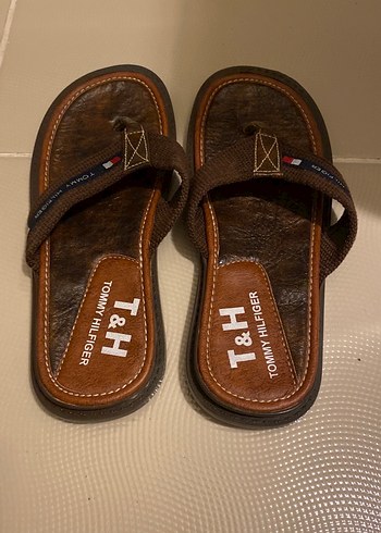 Tommy Hilfiger Erkek Kahverengi Tokalı Sandalet - Görsel 2