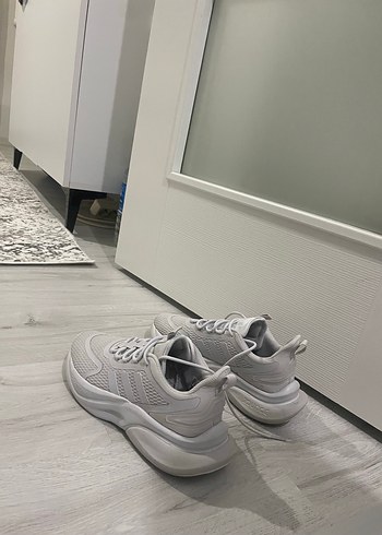 Adidas bounce orjinal az giyilmiş spor ayakkabı - Görsel 4