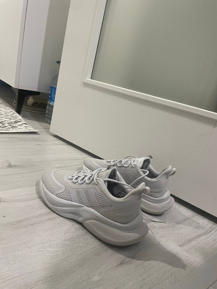 Adidas bounce orjinal az giyilmiş spor ayakkabı - Görsel 5