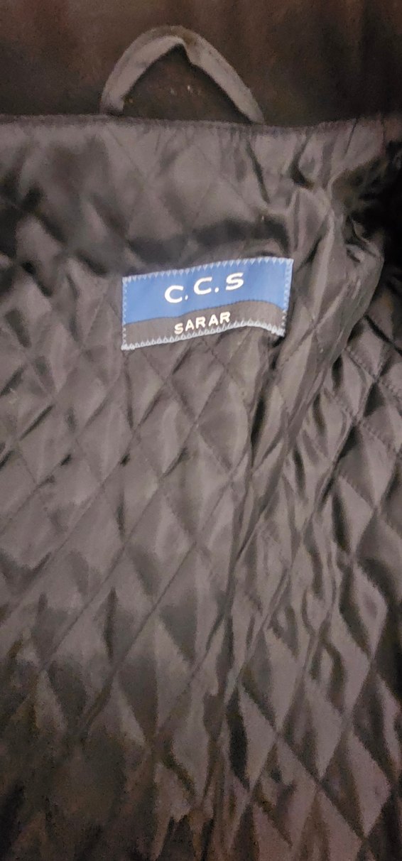 SARAR Siyah Erkek Midi Boy Düz Mont - Görsel 5