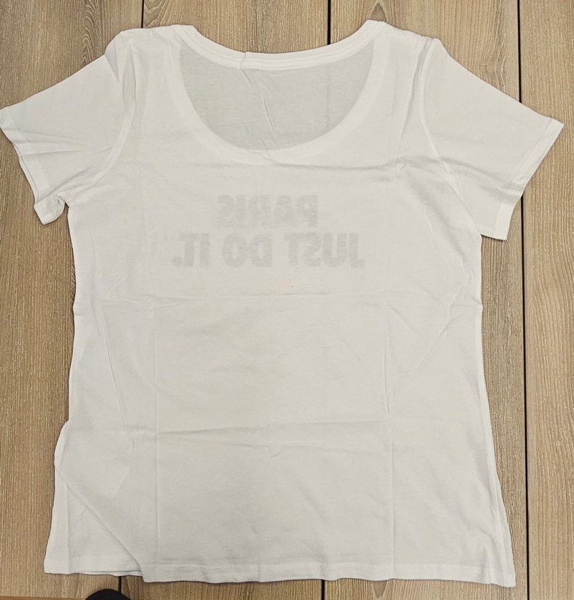 NIKE Kadın Tişört Beyaz Pamuklu Kısa Kollu Baskılı Tişört - Görsel 4