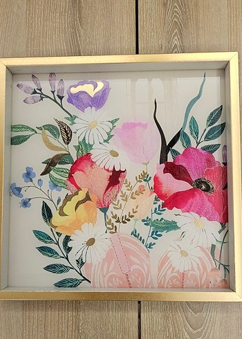 Tepsi English Home Çiçek Desenli Çok Renkli - Görsel 4