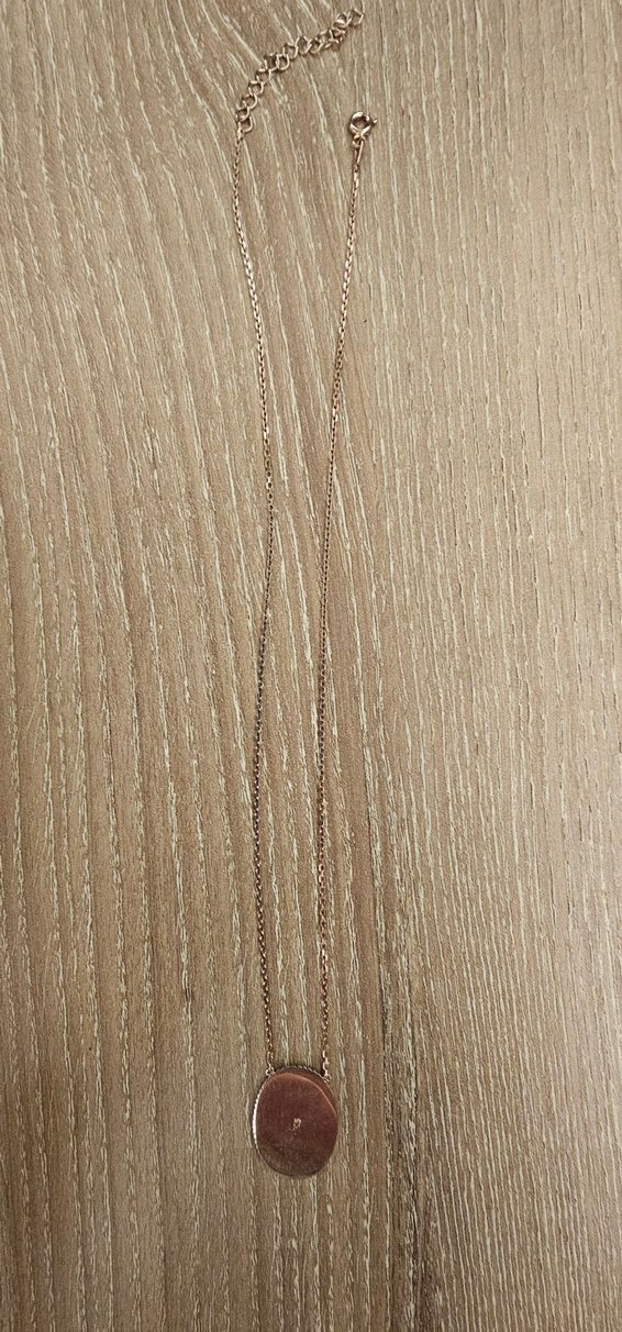 Gümüş KolyeModern Klasik Kolye Zincir Detaylı - Görsel 4