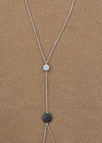 Şahmeran Gümüş / Altın Renk Zincir Detaylı Kadın El Zinciri - Görsel 3