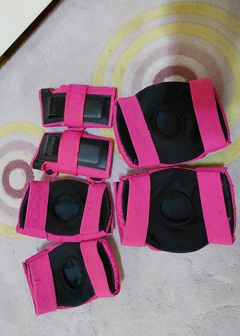 decathlon Çocuk Pateni Pembe Oxelo, kask ve dizlik seti - Görsel 19