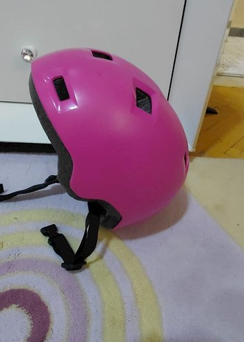 decathlon Çocuk Pateni Pembe Oxelo, kask ve dizlik seti - Görsel 8