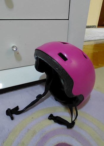 decathlon Çocuk Pateni Pembe Oxelo, kask ve dizlik seti - Görsel 9