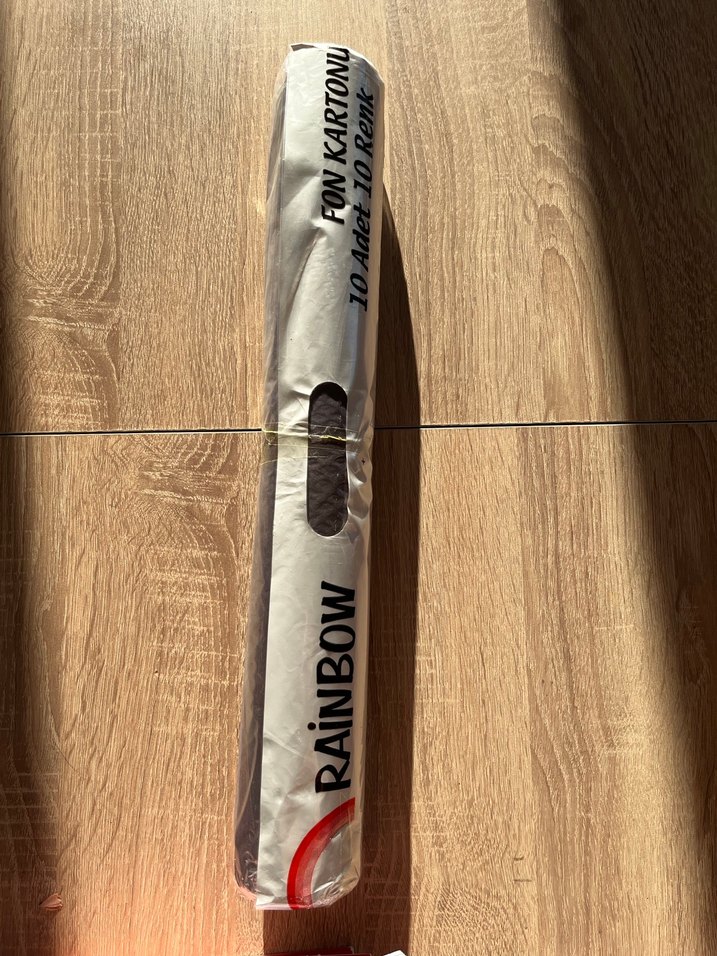 Çok Renkli Fon Kartonu 8 Adet - Görsel 2