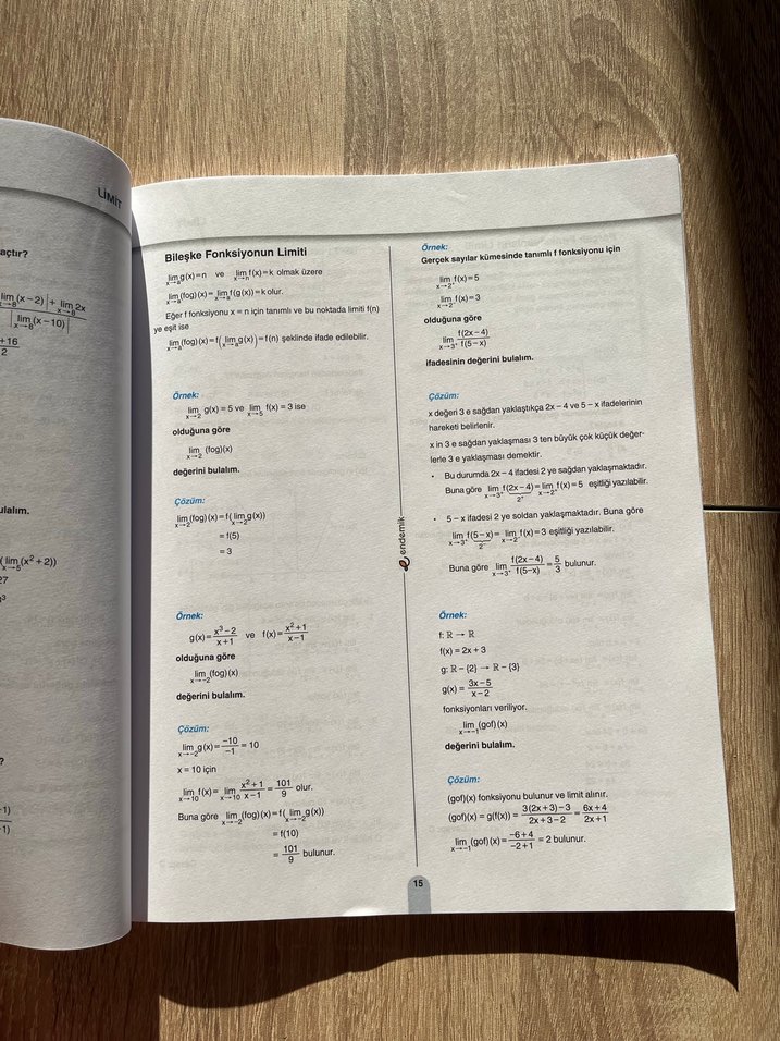 Limit AYT ÖSYM Tarzında Soru Bankası - Görsel 2