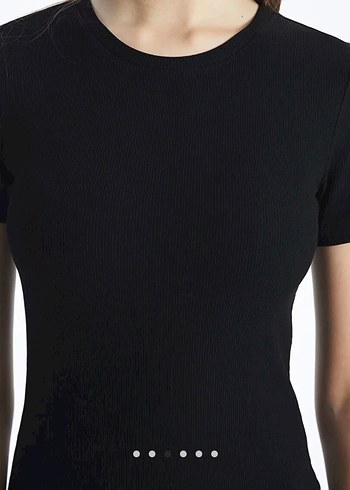 Siyah Mini Elbise - Görsel 3