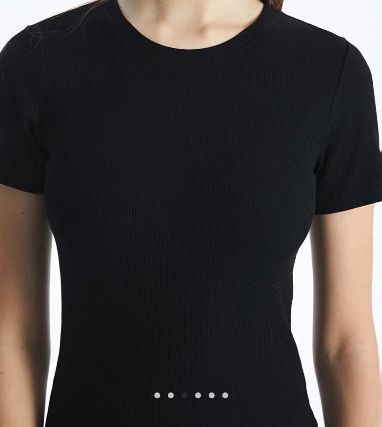 Siyah Mini Elbise - Görsel 3