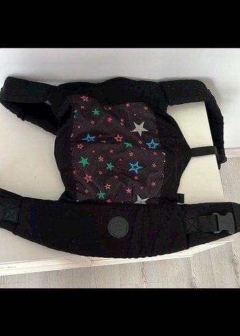 Baby plus Renkli Yıldız Desenli Bebek Taşıyıcı - Görsel 2