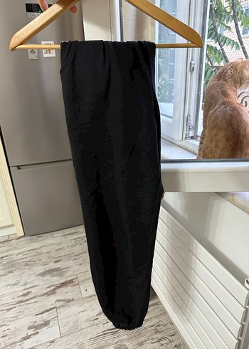 Lacivert Pamuklu Bol Kesim Eşofman - Görsel 4