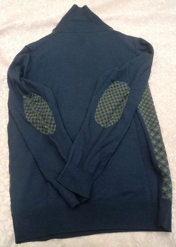 Lacivert Triko erkek Hırka - Görsel 5