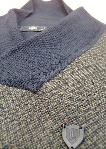 Lacivert Triko erkek Hırka - Görsel 8