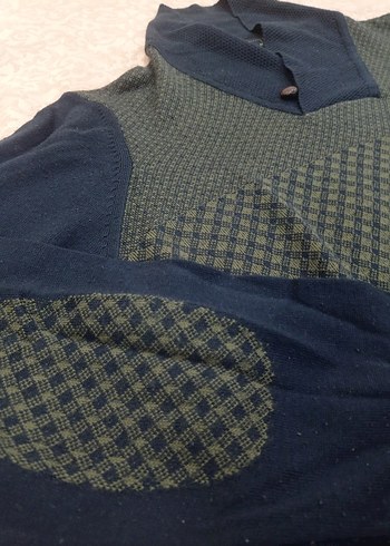 Lacivert Triko erkek Hırka - Görsel 3