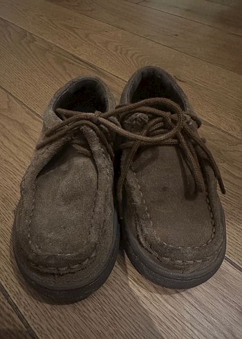 Kahverengi Süet Erkek Çocuk Loafer - Görsel 3