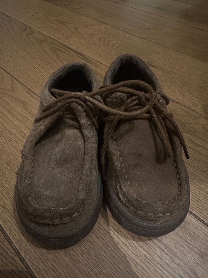 Kahverengi Süet Erkek Çocuk Loafer - Görsel 3