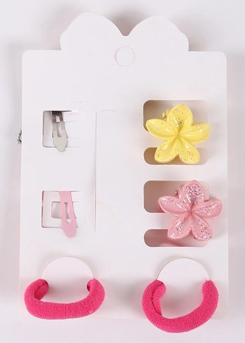 Figürlü Çoklu Kartlı Karışık Çocuk Tokaları - Görsel 3