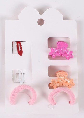 Figürlü Çoklu Kartlı Karışık Çocuk Tokaları - Görsel 3