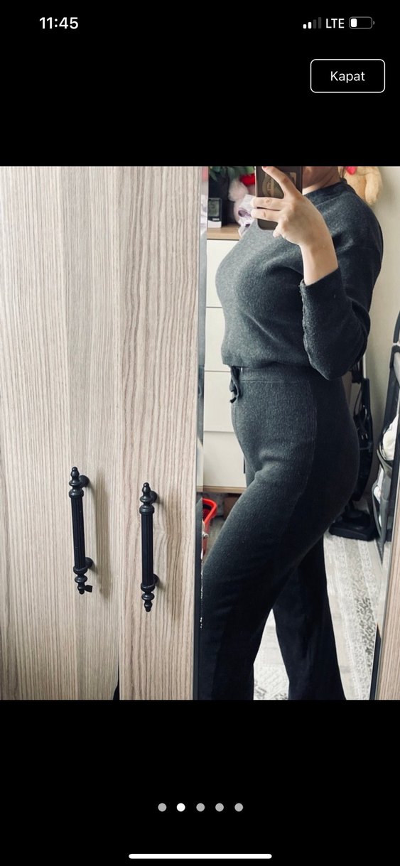 Gri Kadın Takım - Görsel 2