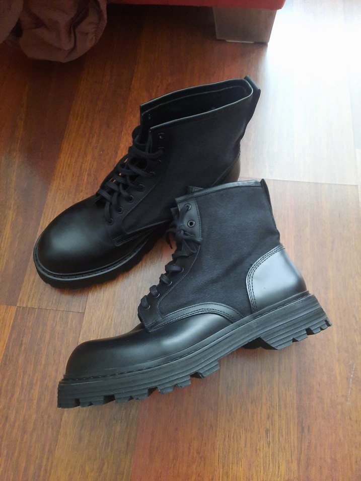 orjinal deri postal bot male industry marka - Görsel 3