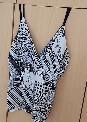 Bayan Askılı Bluz - Görsel 2