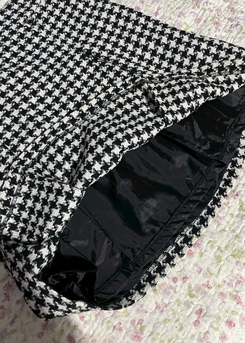 Ekose Desenli Pilili Midi Etek - Görsel 2