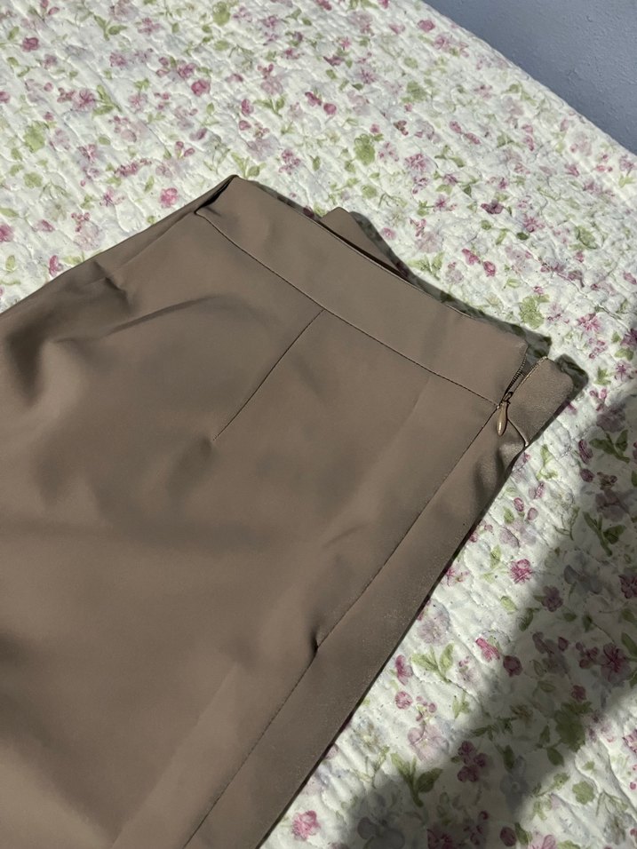 İpekyol Bej Volan Detaylı Midi Etek - Görsel 4