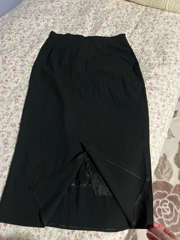 Siyah uzun kalem etek - Görsel 2