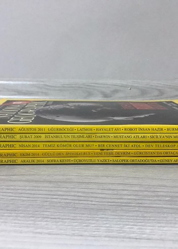 Çeşitli Yıllara Ait National Geographic ve Atlas Dergileri - Görsel 17