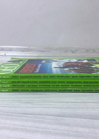 Çeşitli Yıllara Ait National Geographic ve Atlas Dergileri - Görsel 4