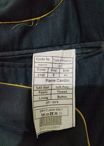 füme Erkek Ofis Takımı, Düğmeli, Regular Fit - Görsel 6