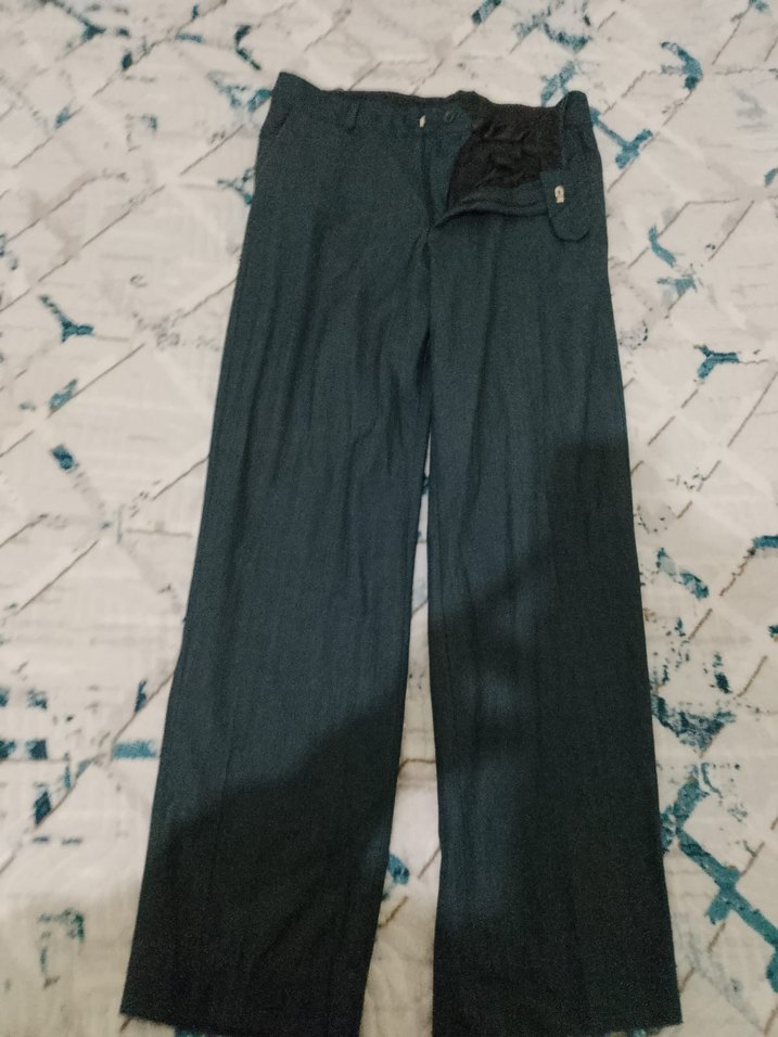 füme Erkek Ofis Takımı, Düğmeli, Regular Fit - Görsel 3