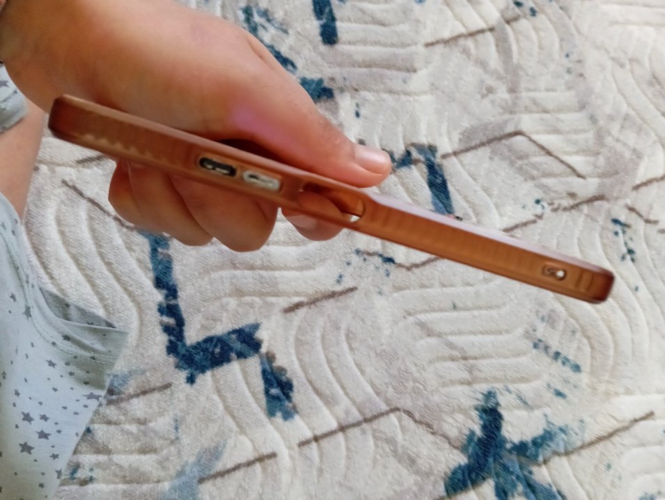 Şeffaf Bej Parlak Bohem Telefon Kılıfı - Görsel 3