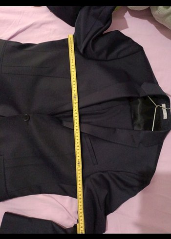 lacivert Erkek Regular Fit Kruvaze Takım Elbise - Görsel 3