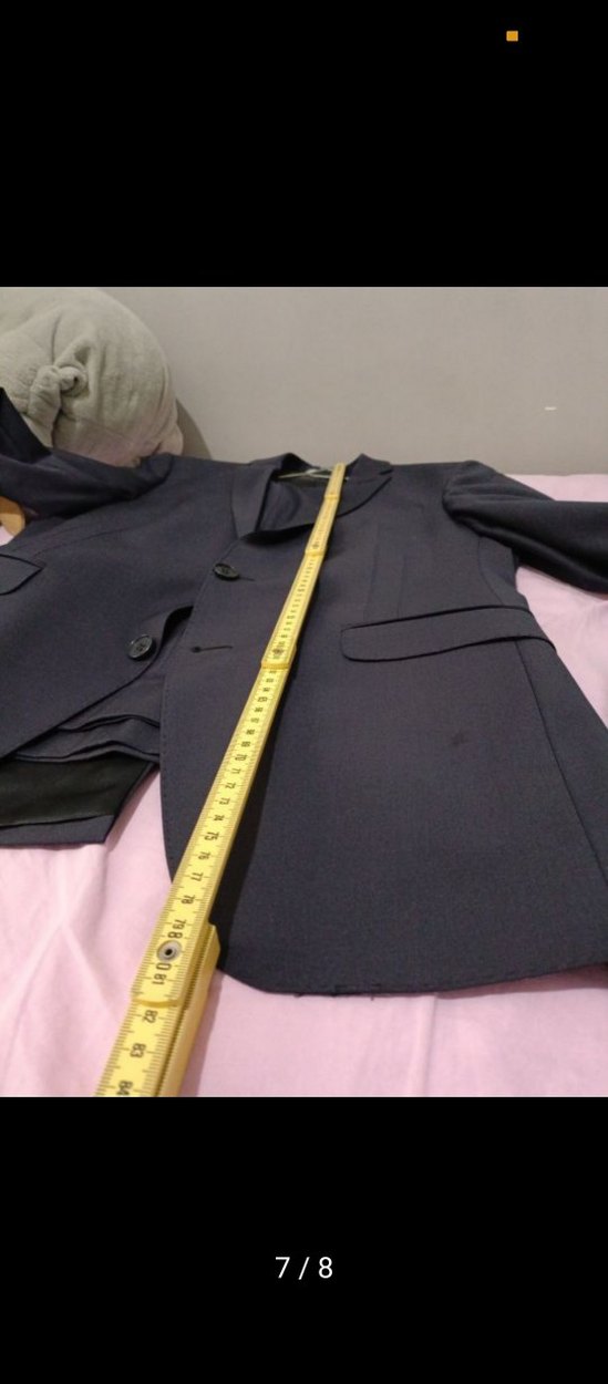 lacivert Erkek Regular Fit Kruvaze Takım Elbise - Görsel 2