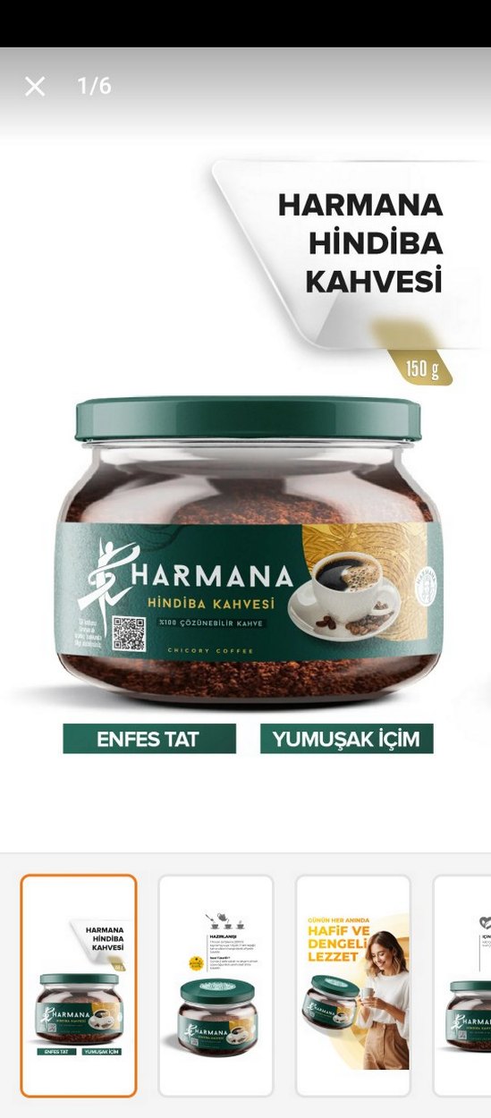 Harmana Hindiba Kahvesi 150g Kavanoz - Görsel 5