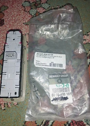 Renault Cam Kumanda Paneli Gri-Khaki - Görsel 2