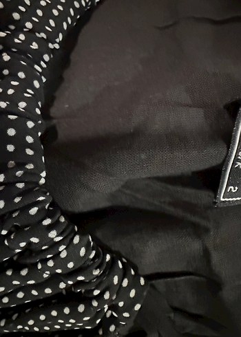 Bohem Siyah Midi Günlük Elbise - Görsel 3