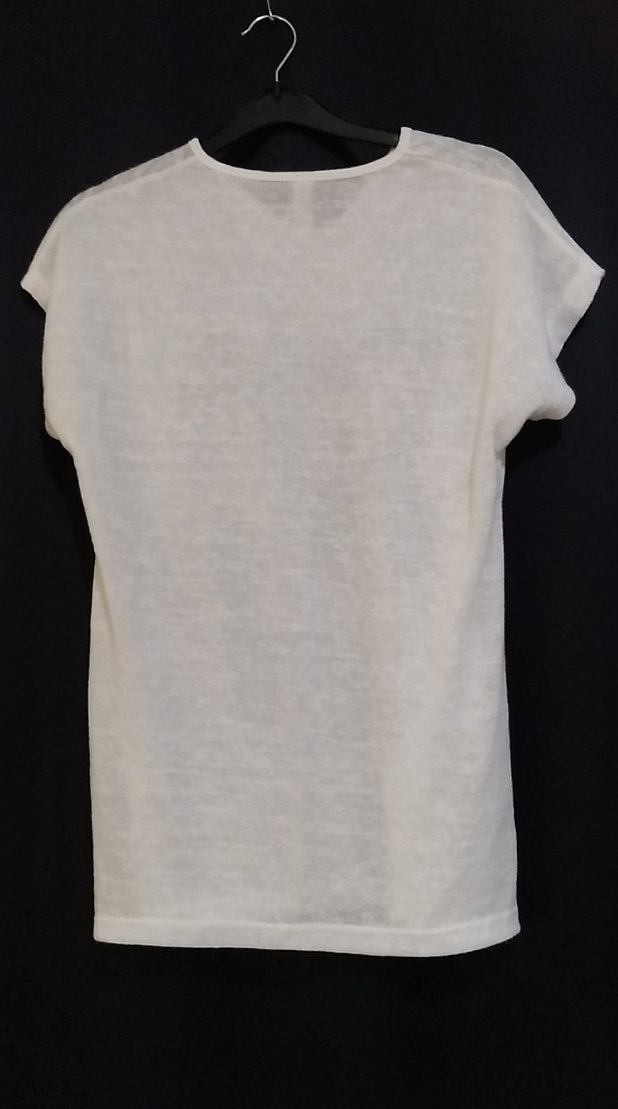 Beyaz kadın tişört - Görsel 2