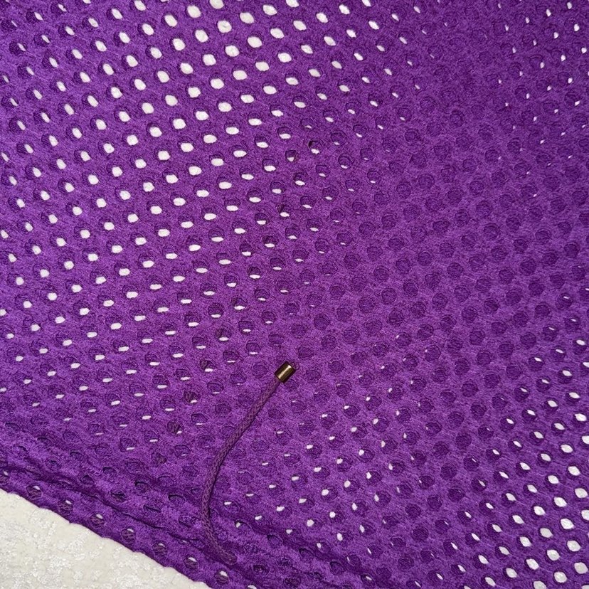 Mor Dantelli Straplez Crop Top - Görsel 3