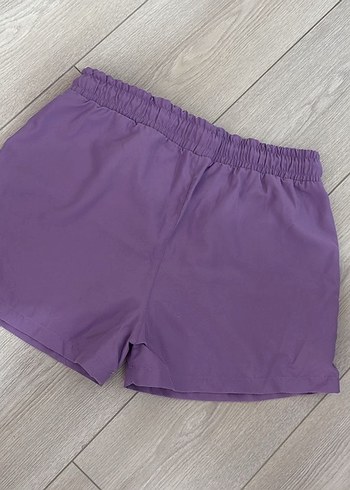 Mor Mini Şort - Görsel 4