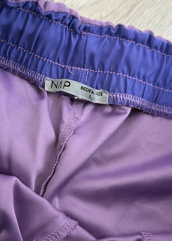 Mor Mini Şort - Görsel 3