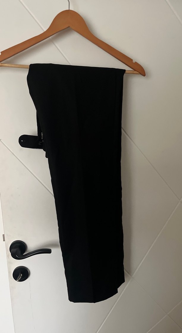 Erkek Siyah Regular Fit Tek Düğmeli Takım Elbise - Görsel 2