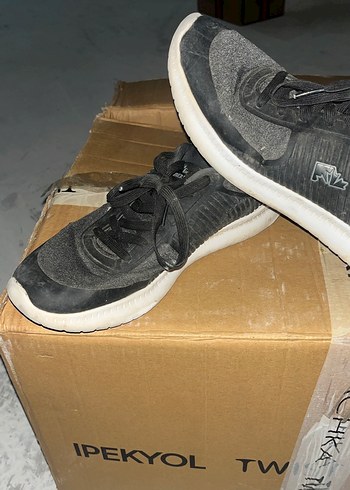 Gri Erkek Bağcıklı Spor Ayakkabı - Görsel 2