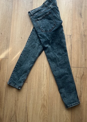 Gri Erkek Denim Jean, Regular Fit, Normal Boy - Görsel 2
