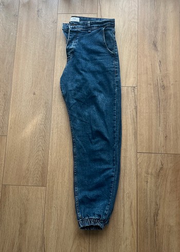 Mavi Loose Fit Midi Kot Pantolon - Görsel 2