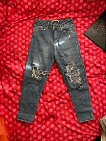 Addax yırtık jean
