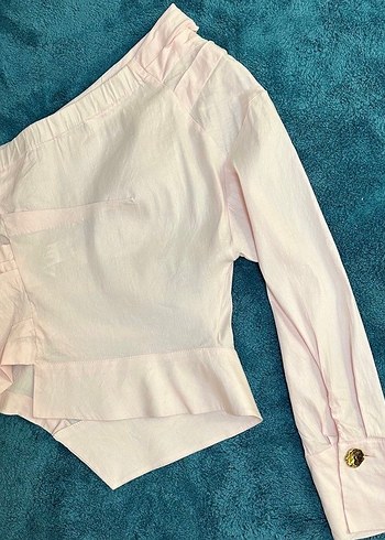 Zara Pembe Gömlek - Görsel 3